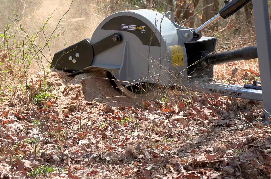 Baumalight 3P24 3 Point Hitch Tractor Stump Grinder
