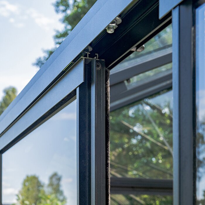 Bloom Cabin Aluminum Greenhouse with Accoya Wood