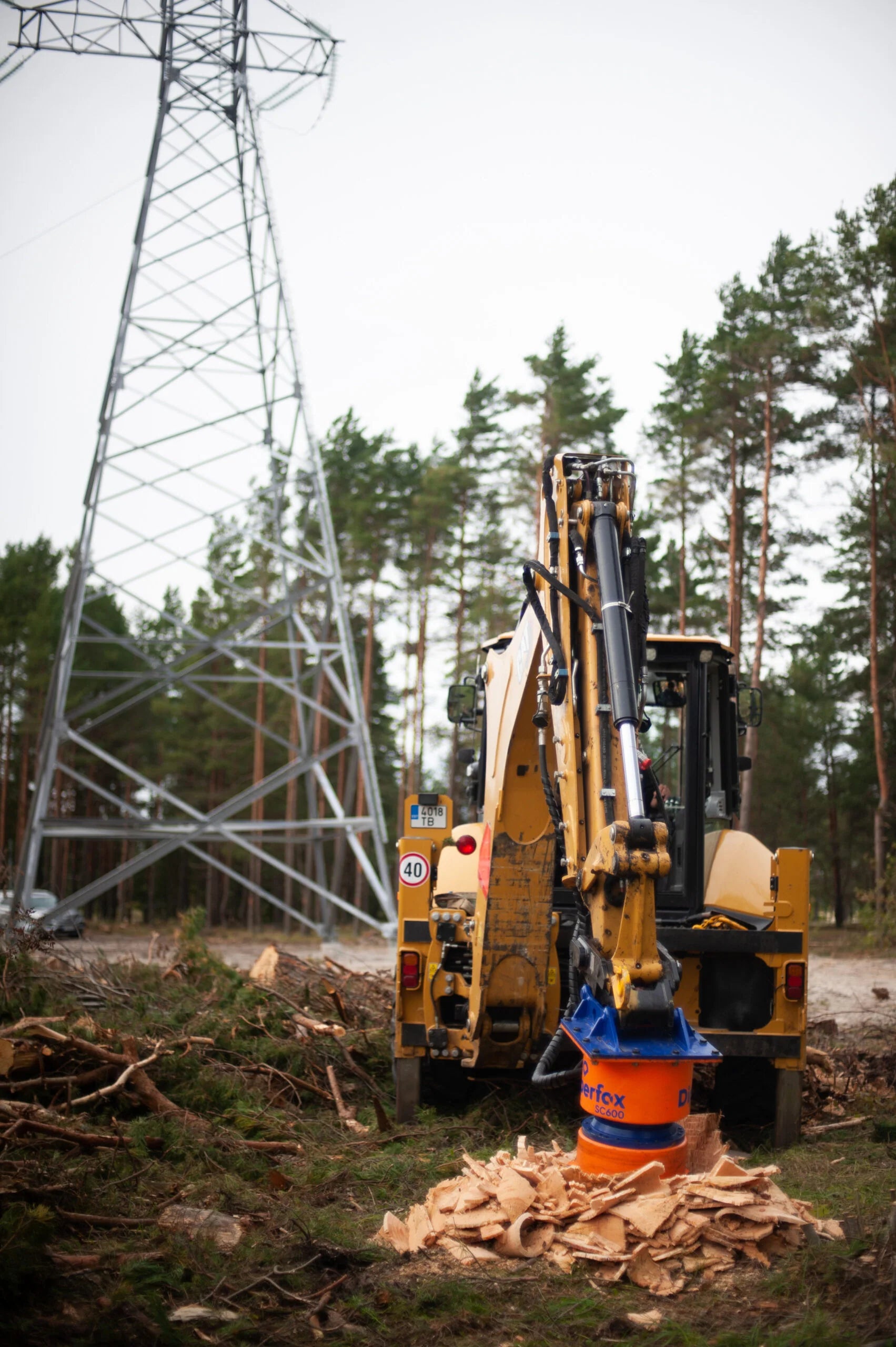 Stump Crusher Attachment | Models SC-400, SC-500 & SC-600 | For Skid Steers, Excavators, Backhoes & Track Loaders