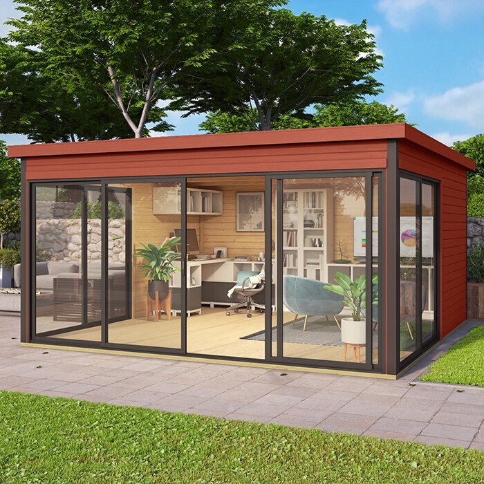 Modern Wooden Garden House Verdana 2