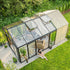 Bloom Cabin Aluminum Greenhouse with Accoya Wood