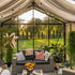 Bloom Cabin Aluminum Greenhouse with Accoya Wood