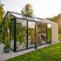 Bloom Cabin Aluminum Greenhouse with Accoya Wood