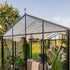 Bloom Cabin Aluminum Greenhouse with Accoya Wood