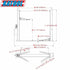 Katool KT-H105 10,000 lb 2 Post car Lift