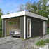 Premium Wooden Garage – Durable, Functional & Timeless in Design