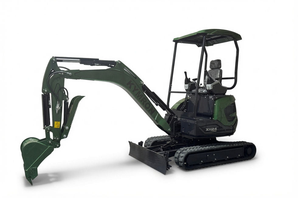 KYMRON XH24 Mini Excavator w/ Kubota Diesel Engine