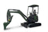 KYMRON XH24 Mini Excavator w/ Kubota Diesel Engine