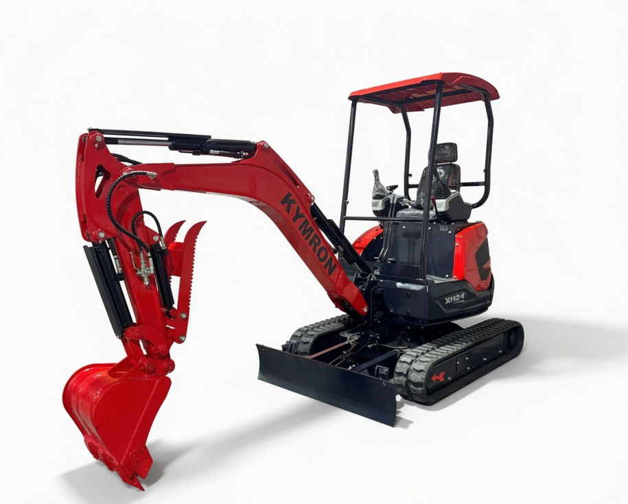 KYMRON XH24 Mini Excavator w/ Kubota Diesel Engine