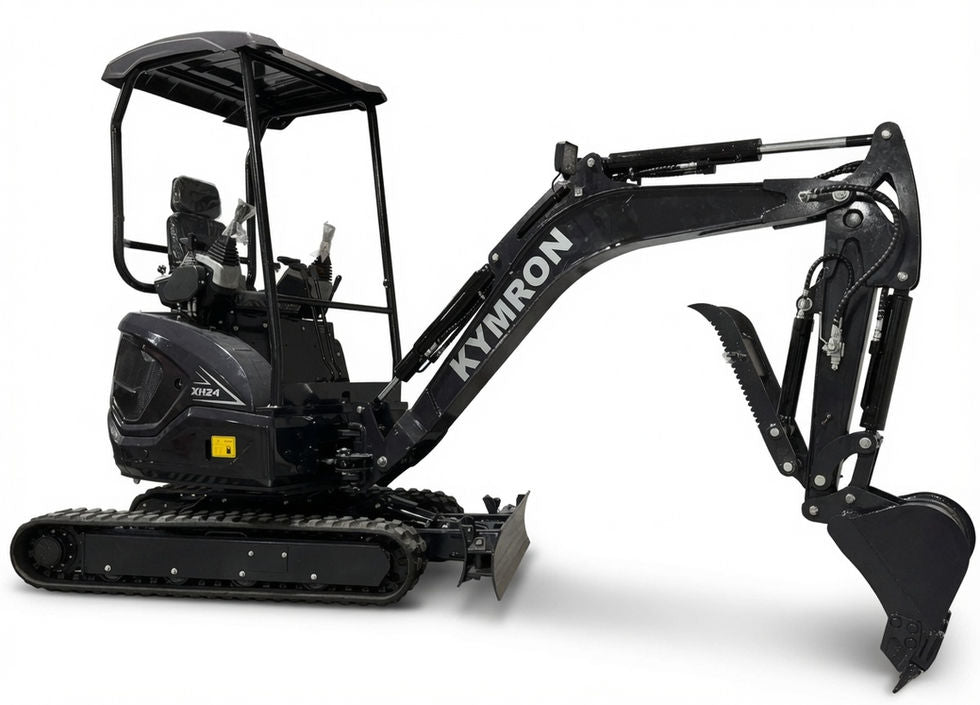 KYMRON XH24 Mini Excavator w/ Kubota Diesel Engine