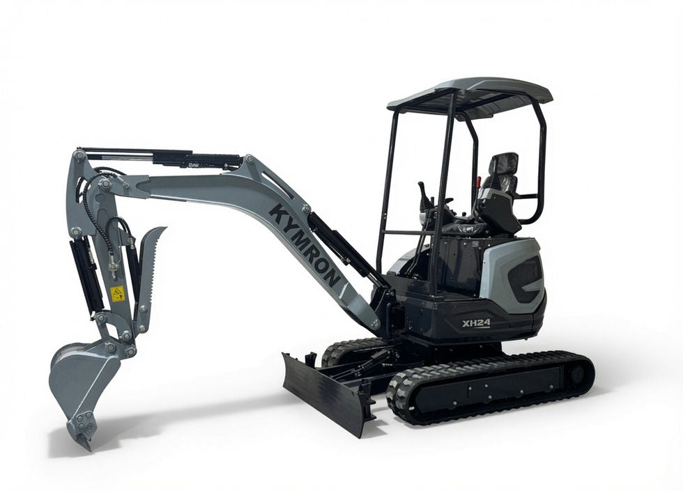 KYMRON XH24 Mini Excavator w/ Kubota Diesel Engine