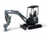 KYMRON XH24 Mini Excavator w/ Kubota Diesel Engine