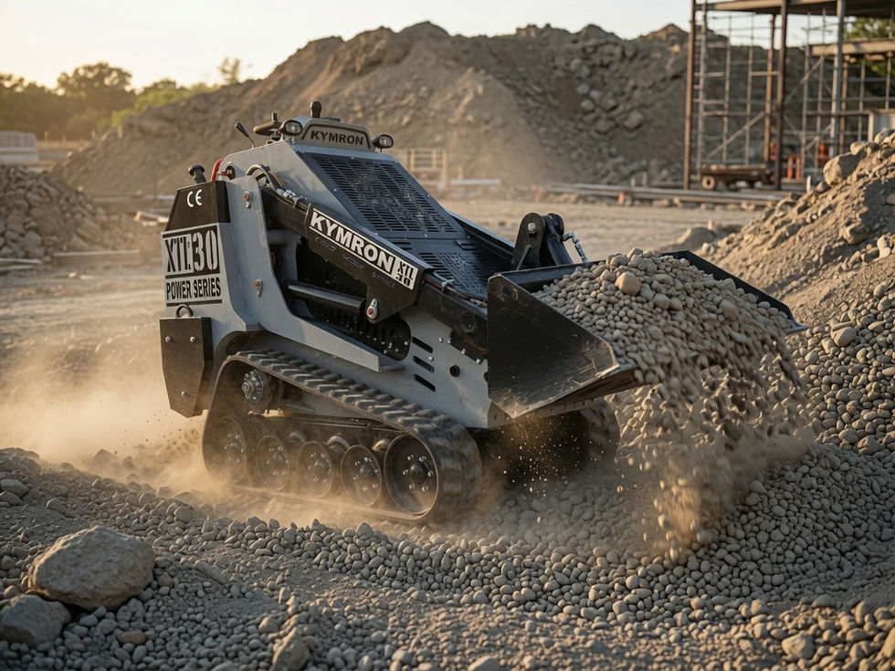 KYMRON Stand On XTL30 Skid Steer w/ Auxiliary Hydraulics