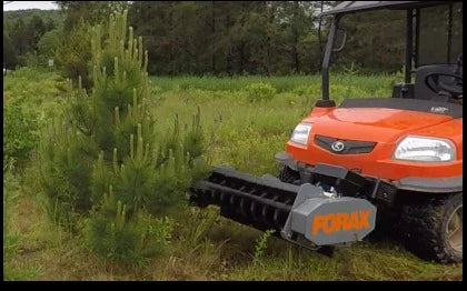 Forax GP40 Gas Powered Mulcher (350 lbs.) Small-Medium Tractor Mulcher Attachment