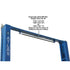Atlas 12,000 lb. Heavy Duty 2-Post Lift w/ 3-Stage Arms