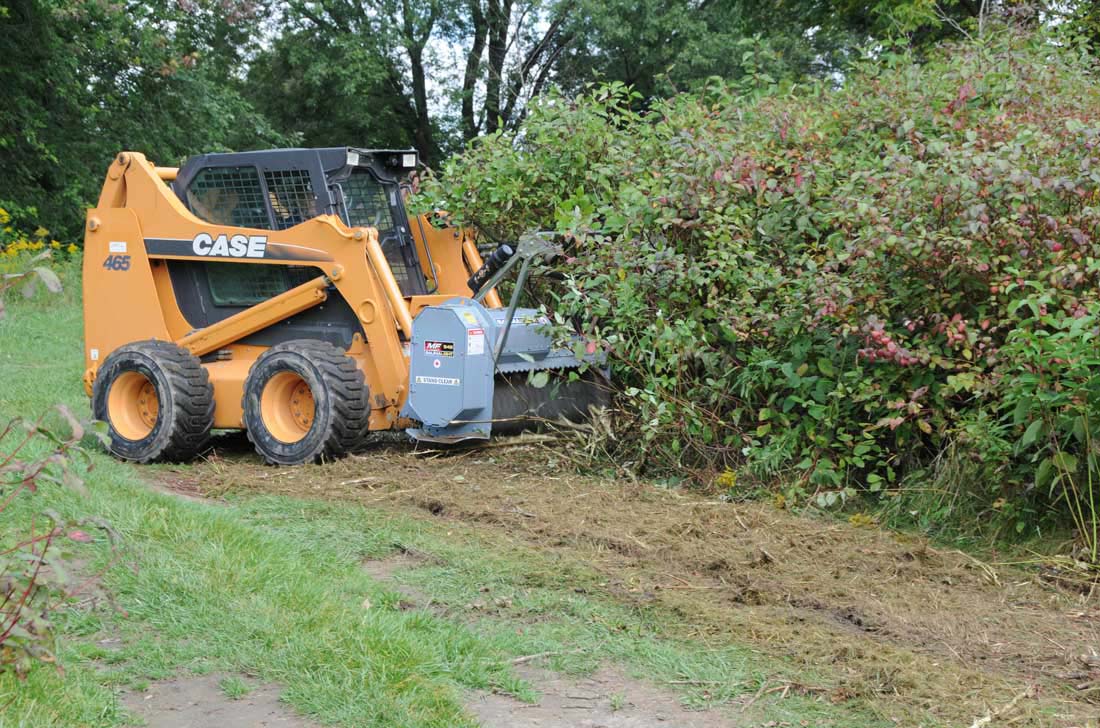 Baumalight MS548 Skid Steer Forestry Mulcher | 48" Brush Mulcher Attachment