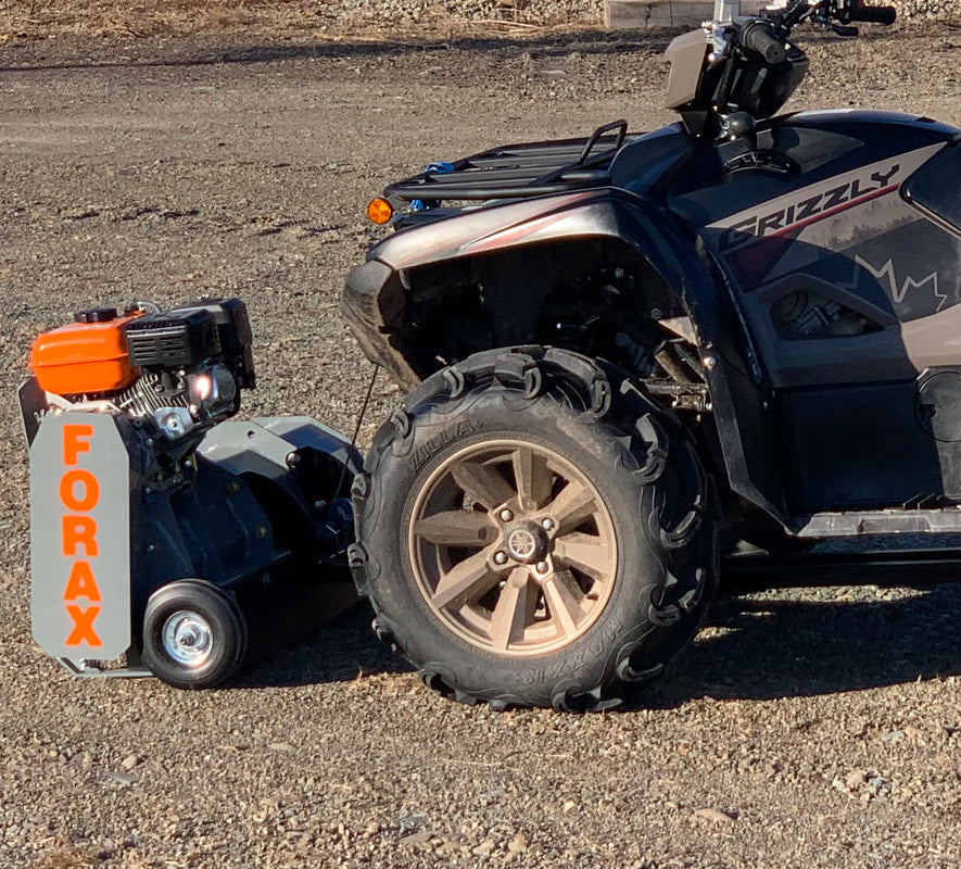 Forax GP36 Gas Powered Mulcher For ATVs | 36" Cutting Width | 7 HP