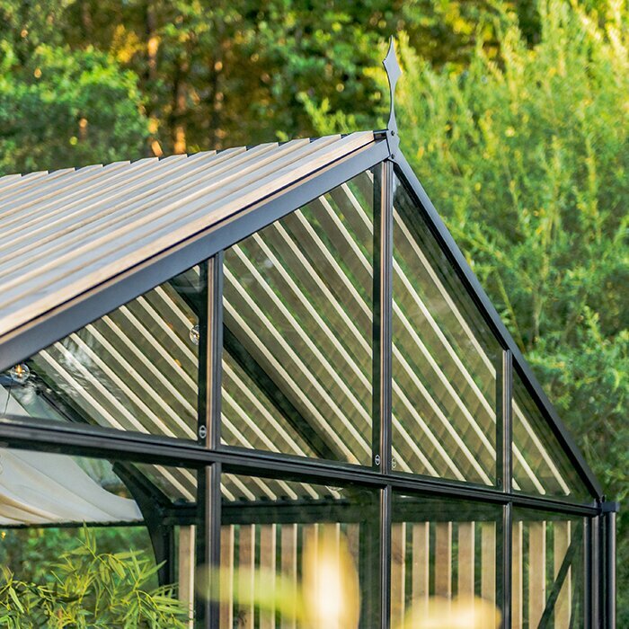 Bloom Cabin Aluminum Greenhouse with Accoya Wood