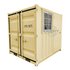 8ft Small Cubic Shipping Container#color_beige