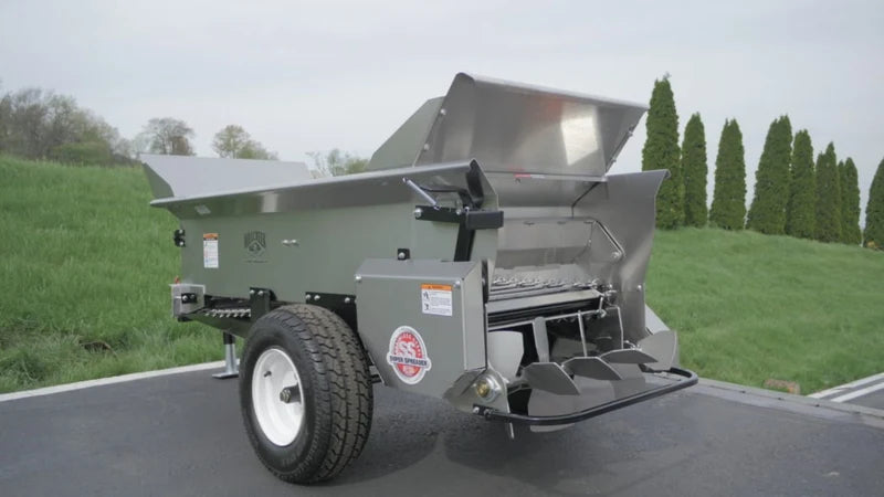 MillCreek Manufacturing 2100 Turf Tiger Top Dresser 1500 lb Capacity / 1 Cubic Yard