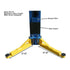 Atlas 12,000 lb. Heavy Duty 2-Post Lift w/ 3-Stage Arms