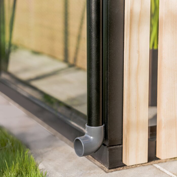 Bloom Cabin Aluminum Greenhouse with Accoya Wood