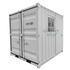 9ft Small Cubic Shipping Container#color_light grey