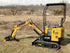 1 Ton Mini Excavator Rato 13.5HP EPA w/ Hydraulic Thumb | AGT-H12R