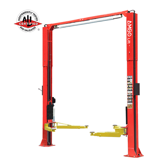 AMGO OH-10 Clear Floor Two Post Lift