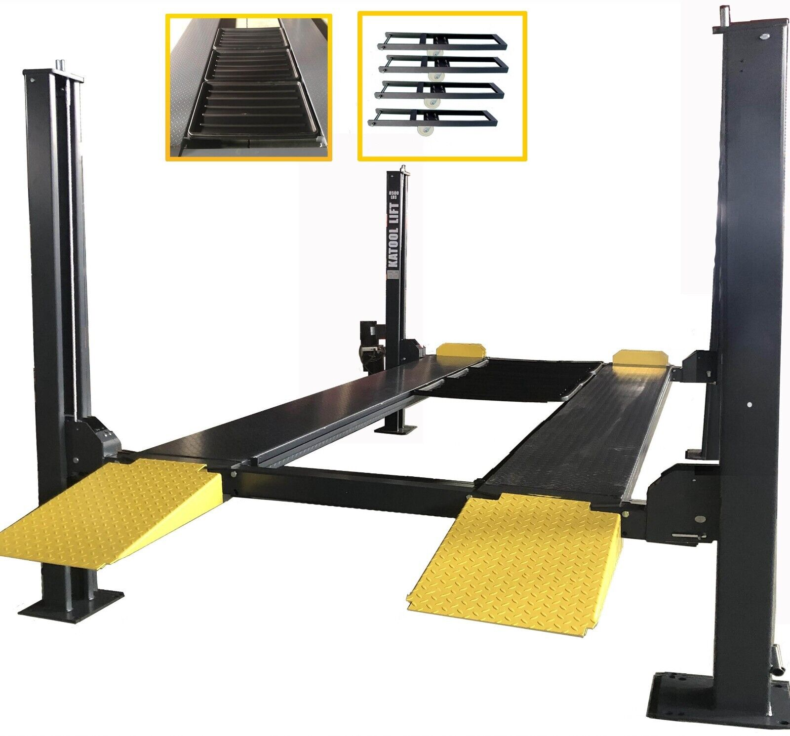 Katool KT-4H850 8,500Lbs Heavy Duty 4-Post Car lift