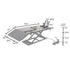 Black Widow Pro Extra-Wide Air or Hydraulic Motorcycle/ATV Lift Table