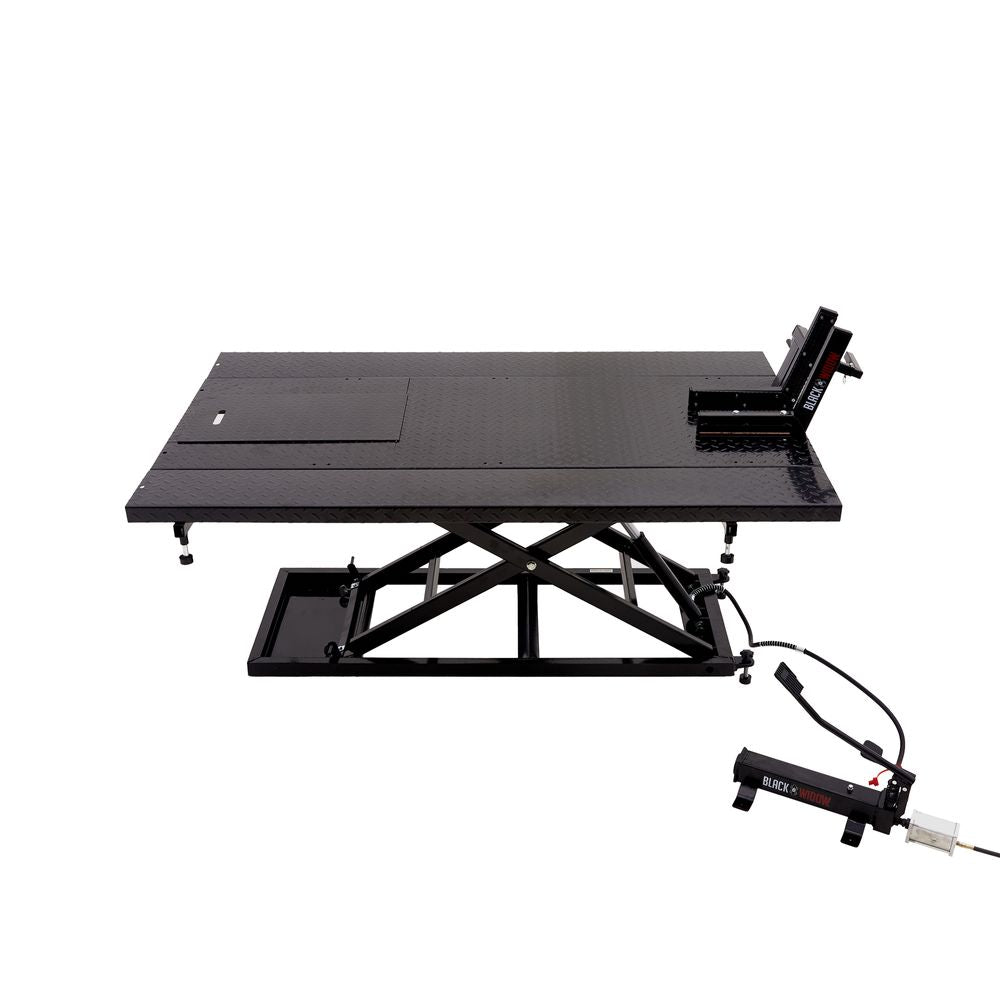 Black Widow Pro Extra-Wide Air or Hydraulic Motorcycle/ATV Lift Table