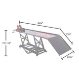 Black Widow Pro Hydraulic Motorcycle Lift Table