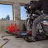 Black Widow Pro Pneumatic ProLift Motorcycle Lift Table with Center Jack