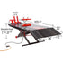 Black Widow Pro Pneumatic ProLift Motorcycle Lift Table with Center Jack