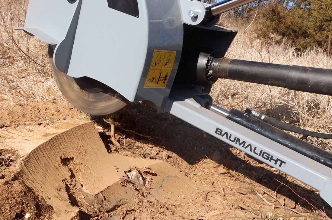 Baumalight 3P24 3 Point Hitch Tractor Stump Grinder