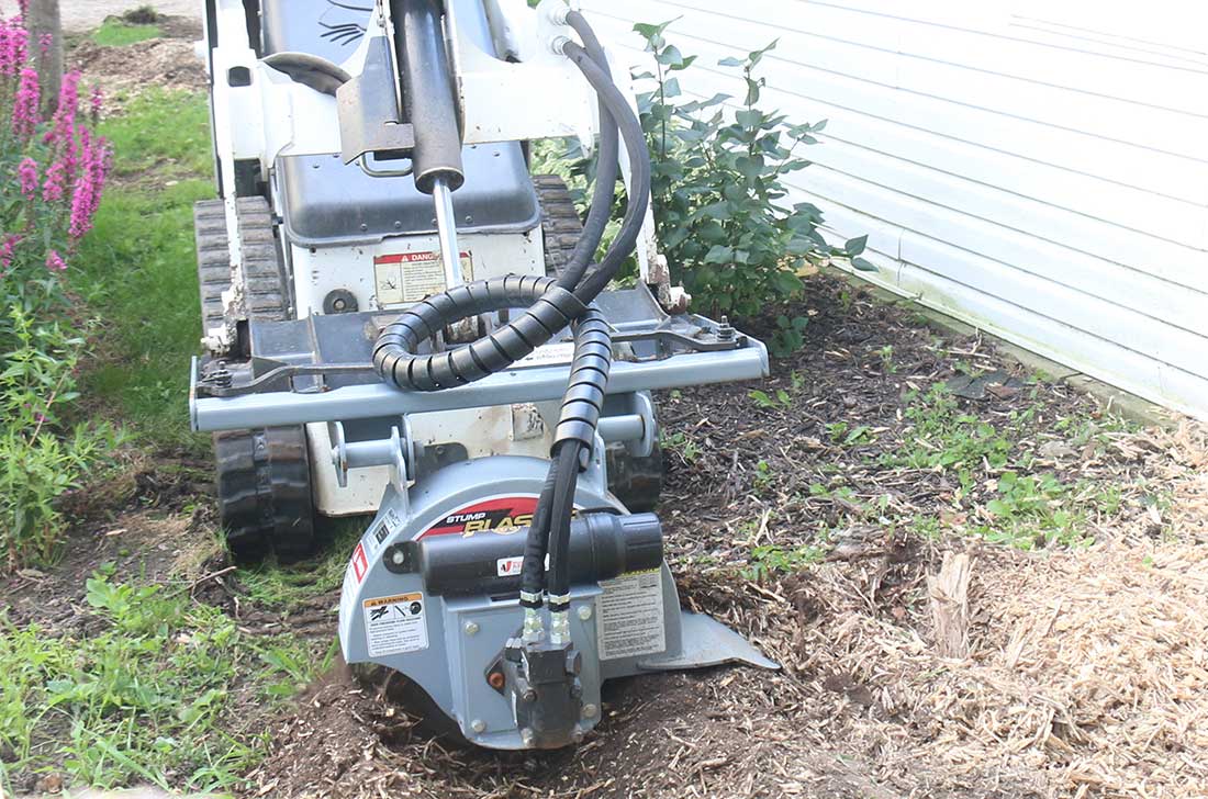 Baumalight S14 Mini Skid Steer Stump Grinder