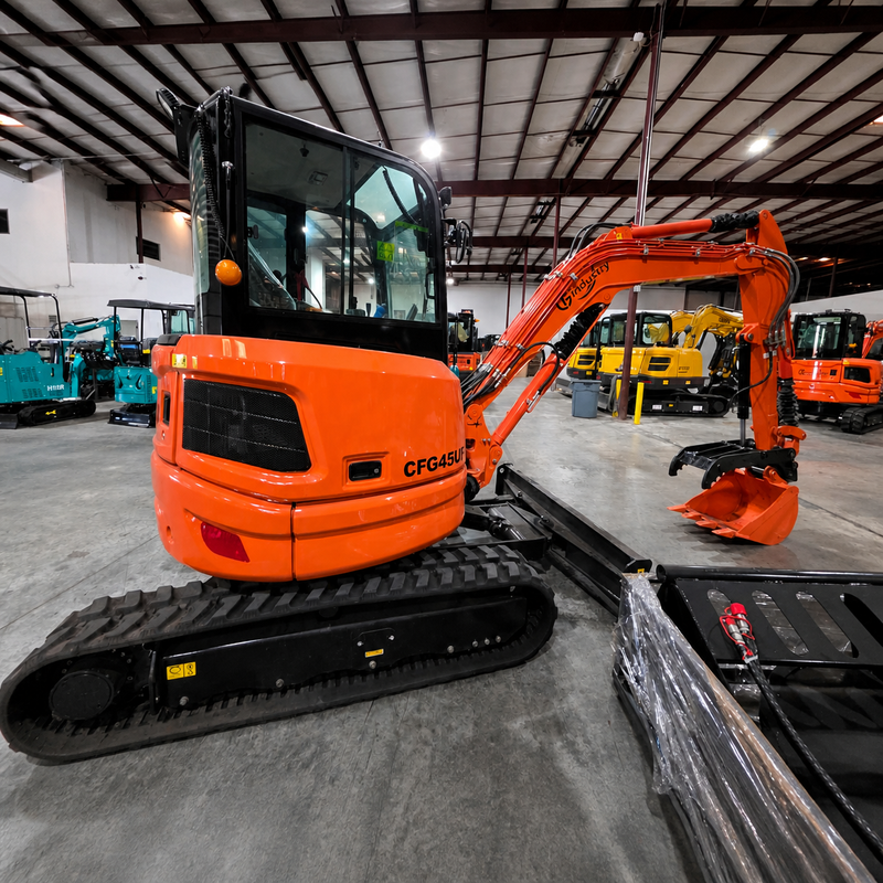 AGT CFG45UF 3.8 Ton Mini Excavator – Kubota Diesel, A/C Cab