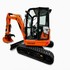 AGT CFG45UF 3.8 Ton Mini Excavator – Kubota Diesel, A/C Cab