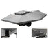 OVS HD Nomadic 270 - Awning, Driver Side, Grey Body, Green Trim & Black Travel Cover  - No Brackets, No Hardware, No Accessories