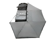 OVS HD Nomadic 270 - Awning, Driver Side, Grey Body, Green Trim & Black Travel Cover  - No Brackets, No Hardware, No Accessories