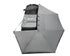 OVS HD Nomadic 270 - Awning, Driver Side, Grey Body, Green Trim & Black Travel Cover  - No Brackets, No Hardware, No Accessories