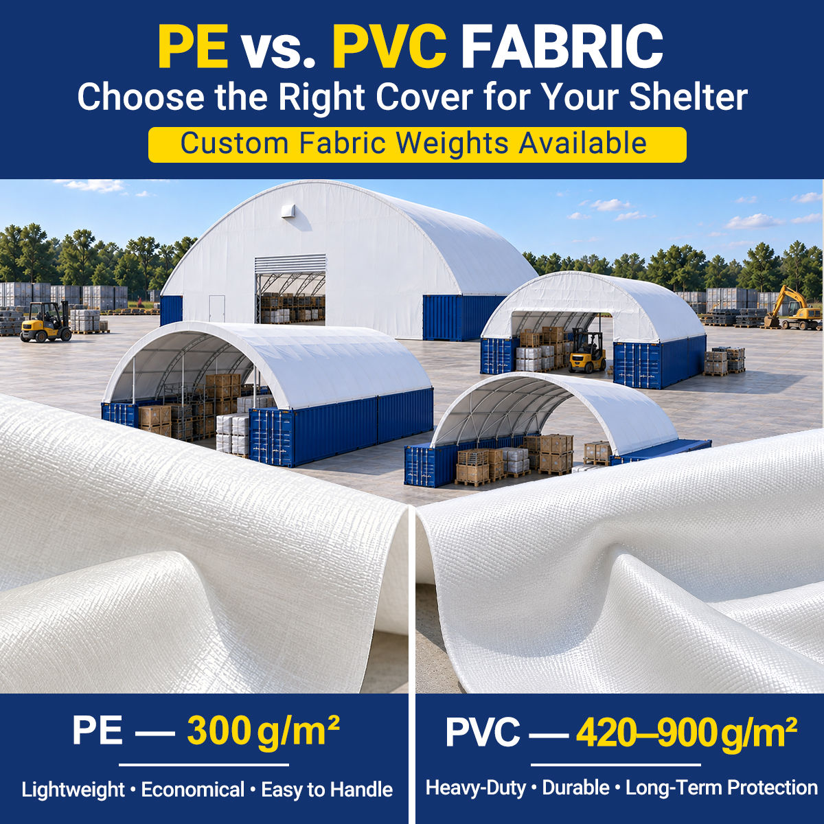20'x20' Shipping Container Canopy Shelter
