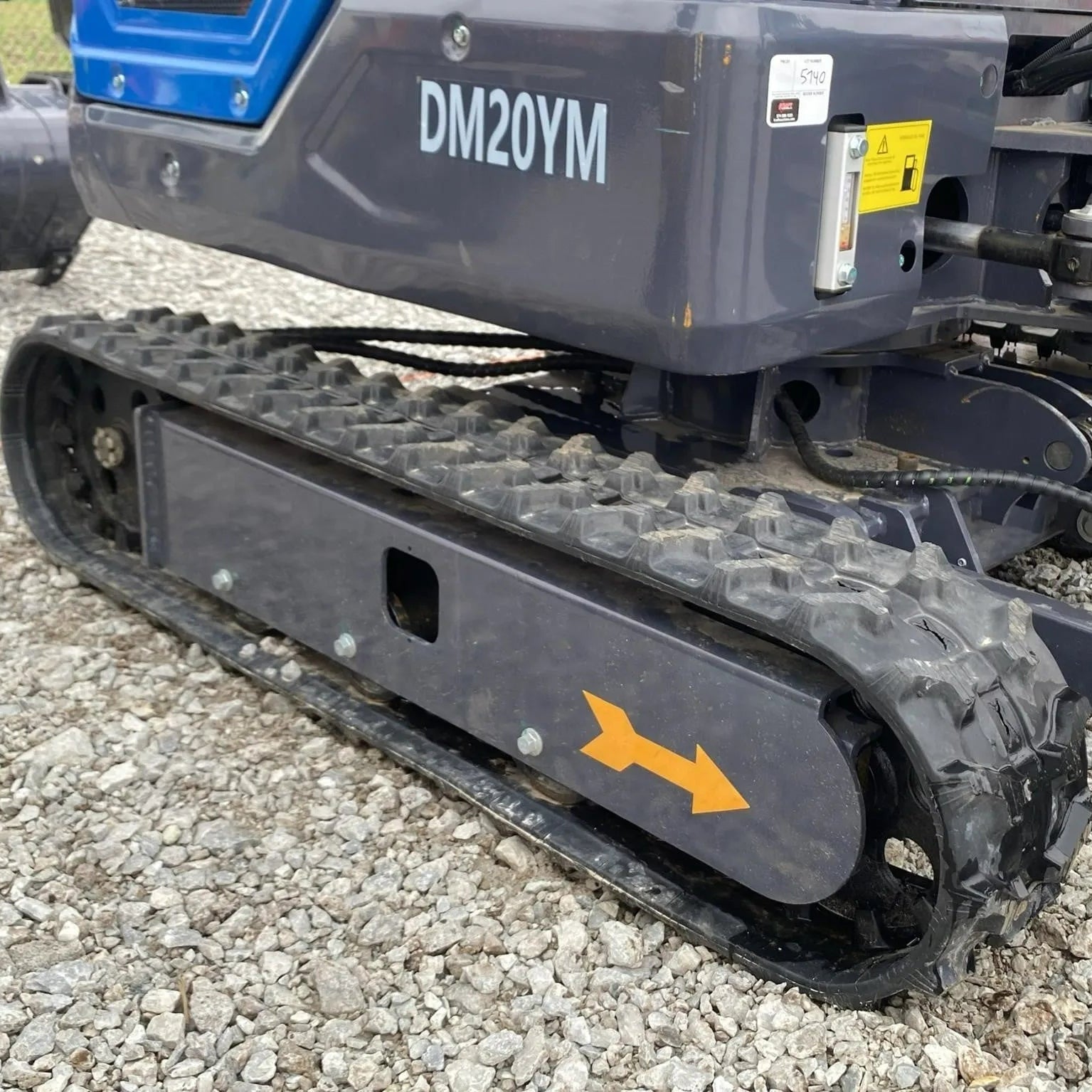 AGT 1.3 Ton Mini Excavator w/ Yanmar 18.4HP Diesel Engine, 89" Dig Depth, Retractable Tracks & Pilot Control | DM20YM