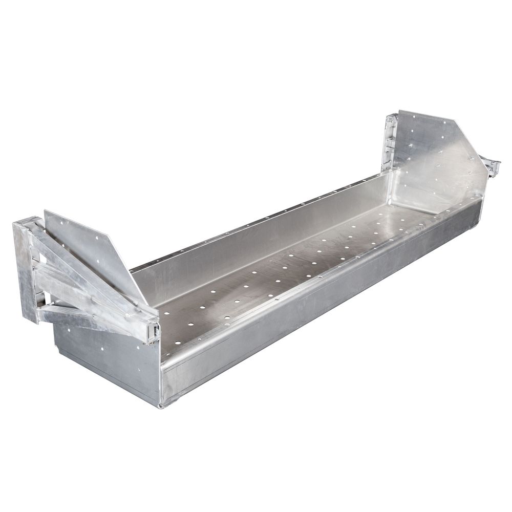 HD Ramps 102" L x 24" H Dunnage Racks for Step Deck and Flatbed Trailers