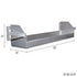 HD Ramps 102" L x 24" H Dunnage Racks for Step Deck and Flatbed Trailers