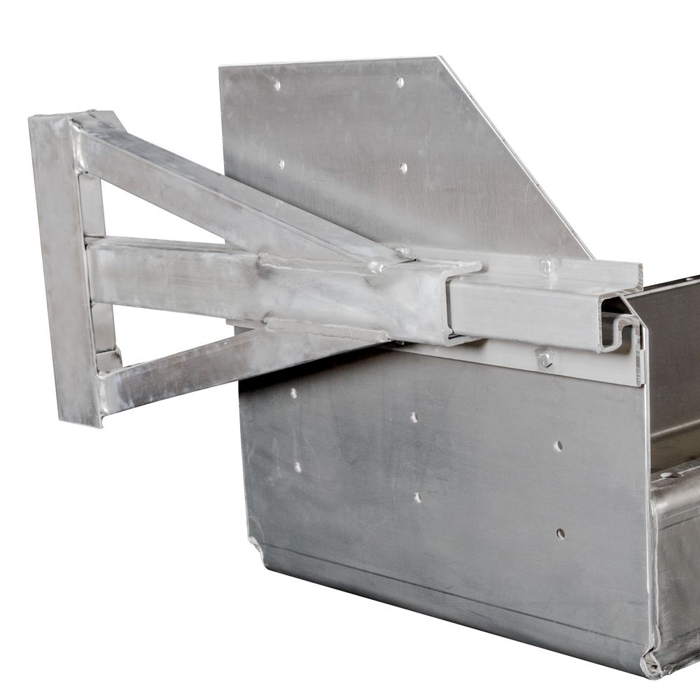 HD Ramps 102" L x 24" H Dunnage Racks for Step Deck and Flatbed Trailers