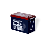 Dakota Lithium DL+ 12V 320Ah Dual Purpose Heated LiFePO4 Battery