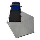 OVS HD Nomadic 270 LT - Awning, Driver Side, Grey Body, Green Trim W/Black Travel Bag
