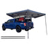 OVS HD Nomadic 270 LT - Awning, Driver Side, Grey Body, Green Trim W/Black Travel Bag
